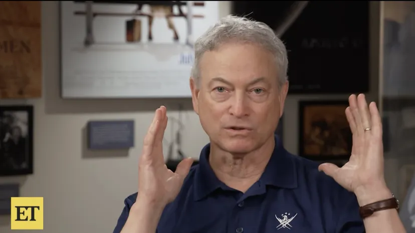 Gary's interview with ET about his son, Mac