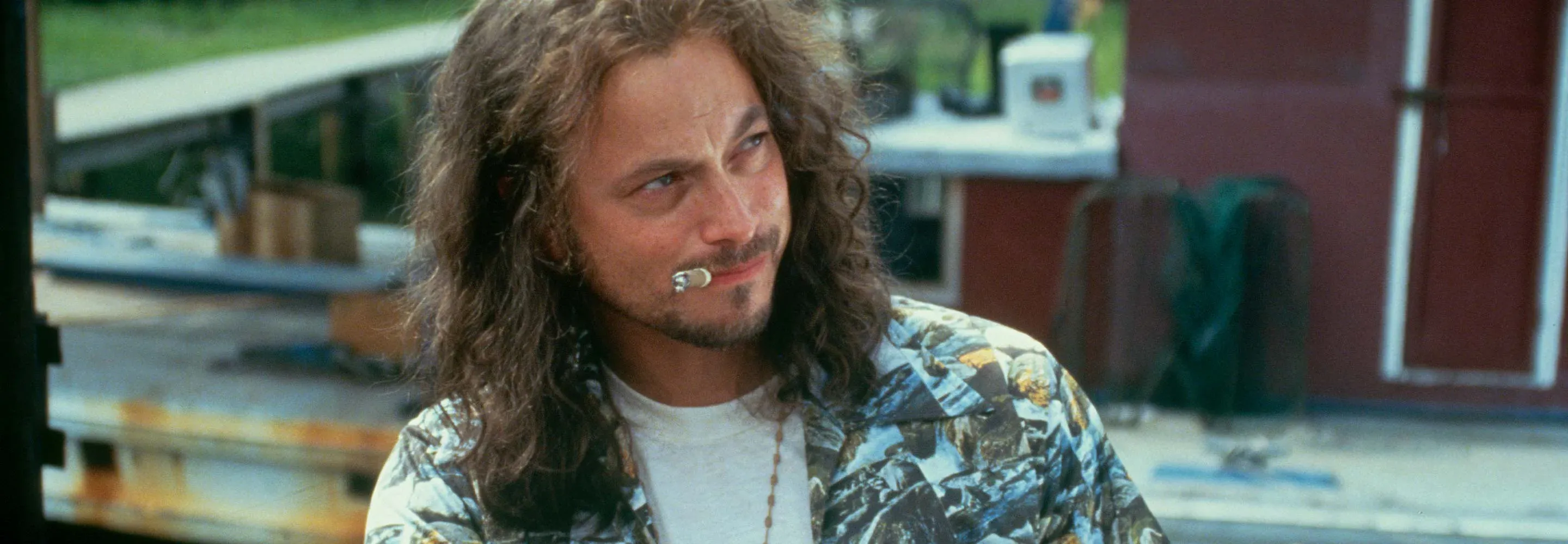 Gary Sinise as Lt. Dan Taylor in Forrest Gump