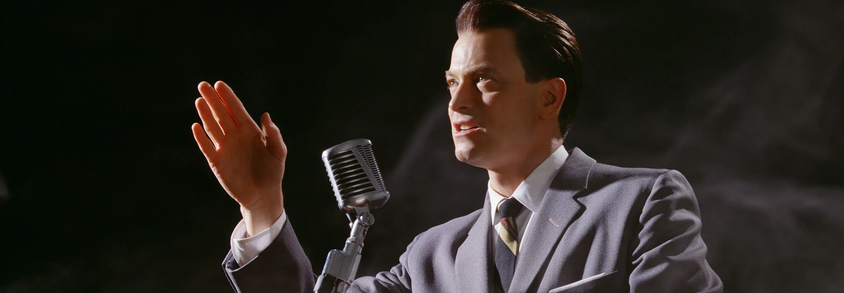 Gary Sinise as Governor George C. Wallace in George Wallace