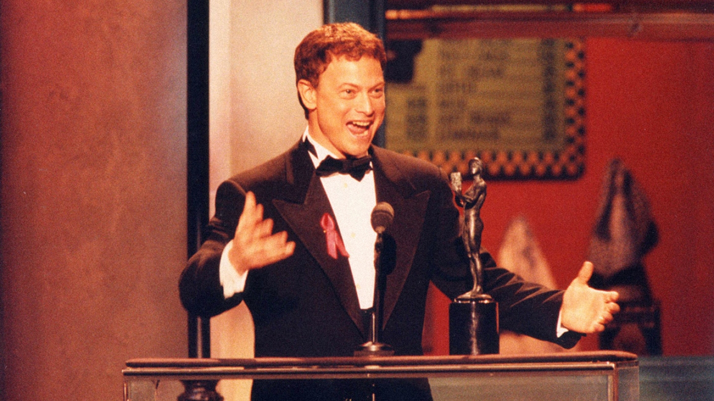 Accepting the Sag Award